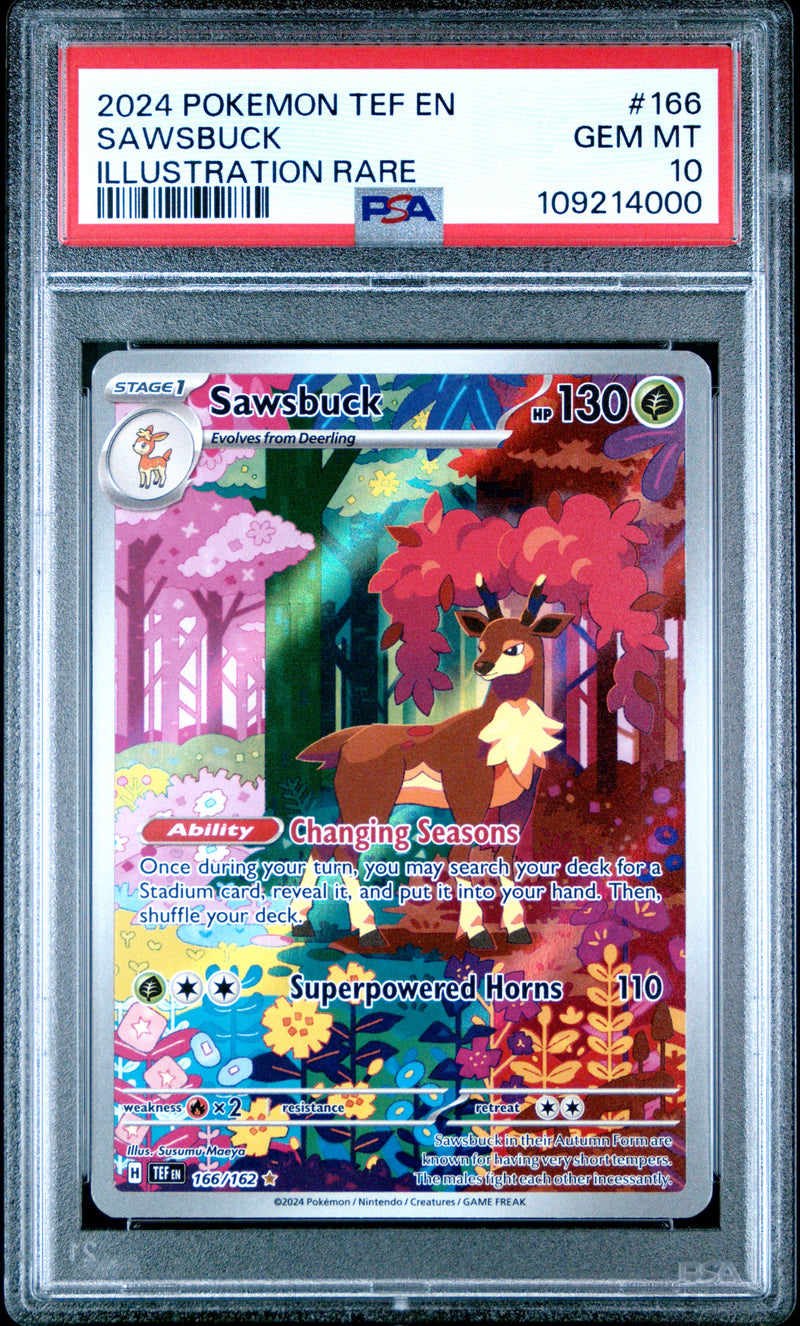 PSA 10 - Temporal Forces  - Sawsbuck