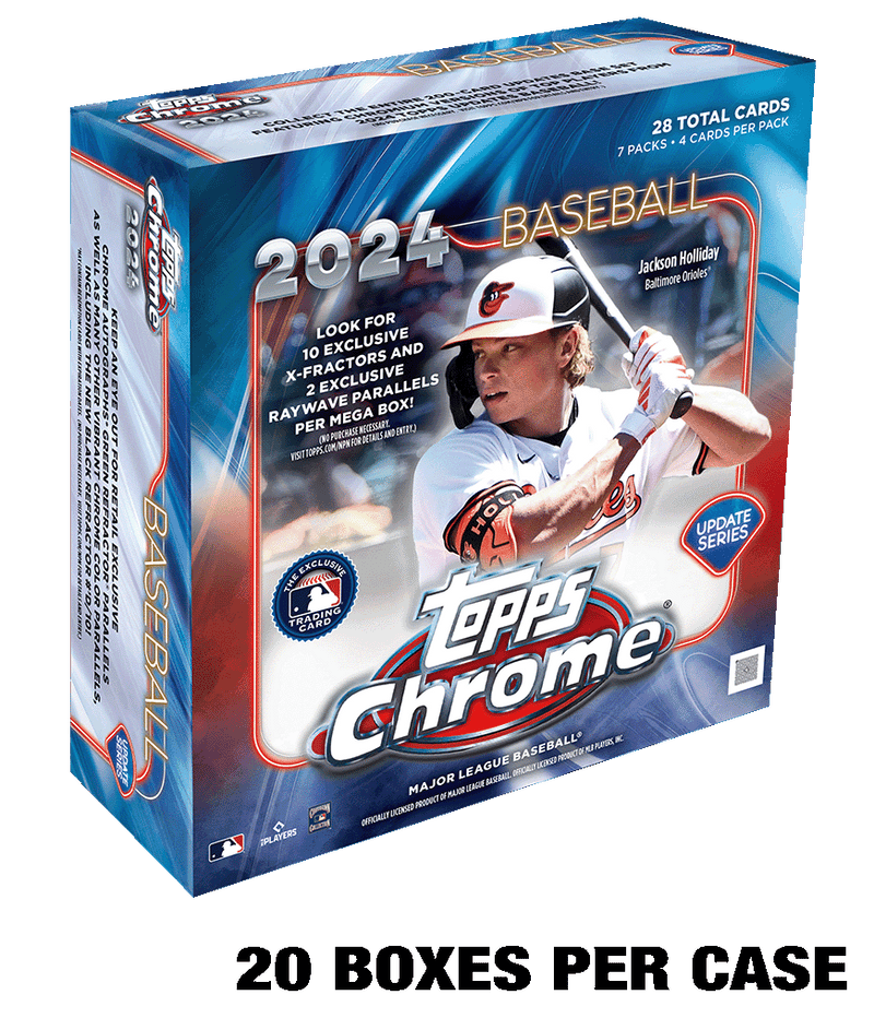 2024 Topps Chrome Update Baseball Mega Box