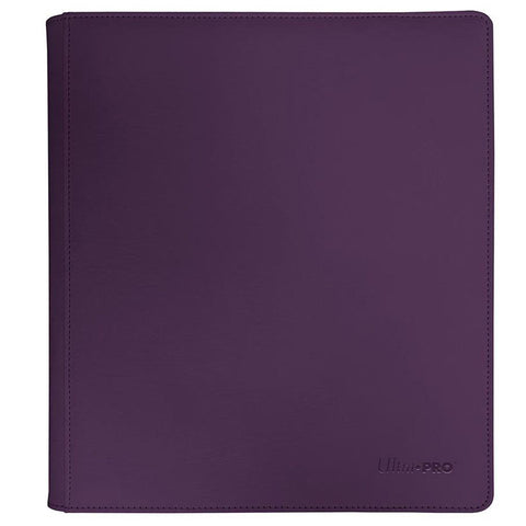 Ultra PRO: 12-Pocket Zippered PRO-Binder - Vivid (Midnight Plum)