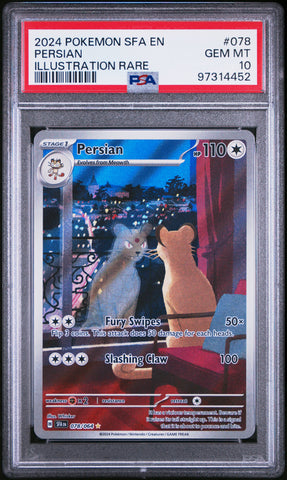 PSA 10 - Shrouded Fable - Persian #078