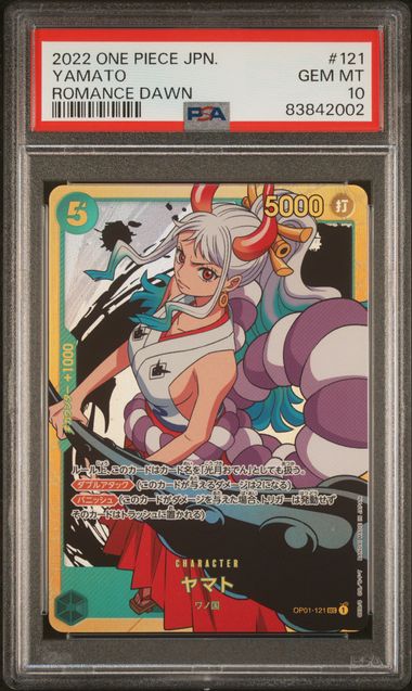 PSA 10 - Japanese OP01 - Yamato SEC