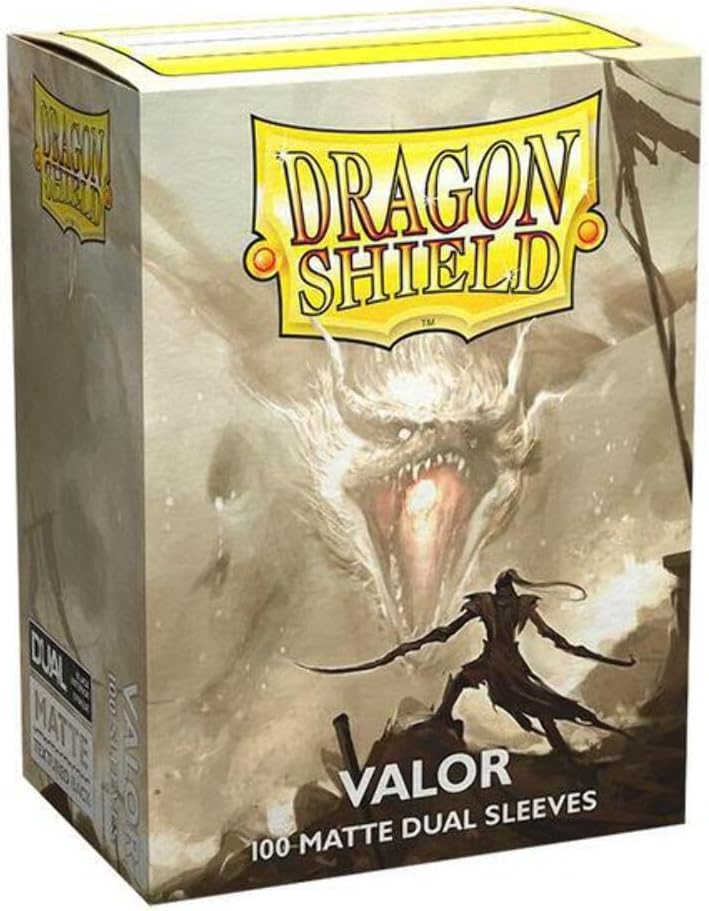 Dragon Shield: Dual Matte Sleeve - Valor 100Ct