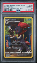 PSA 10 - Cosmic Eclipse - Weavile