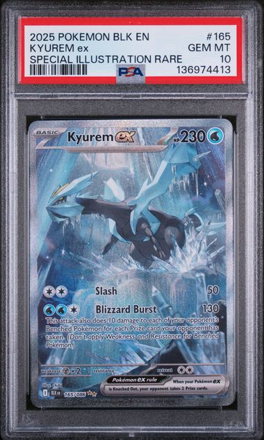 PSA 10 - Black Bolt - Kyurem ex