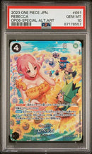 PSA 10 - Japanese OP06 - Rebecca (Special Alternate Art)