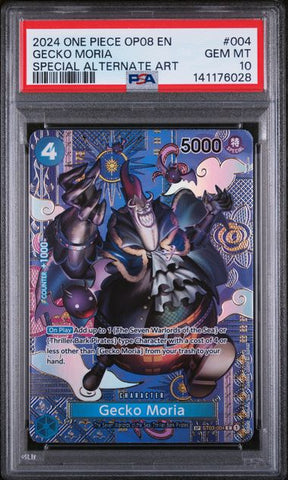PSA 10 - Two Legends - Gecko Moria SP #004