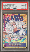 PSA 10 - Japanese OP05 - Monkey D Luffy (Alternate Art)