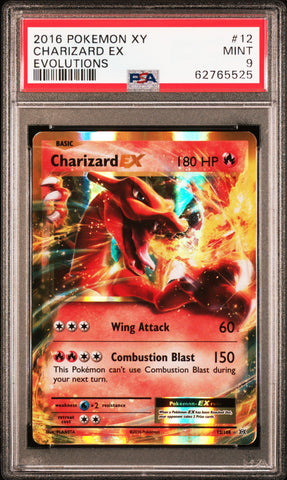 PSA 9 - XY Evolutions - Charizard EX #12