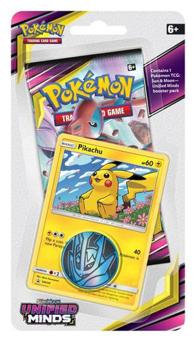 Sun & Moon: Unified Minds - Single Pack Blister (Pikachu)