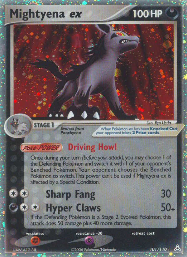 Mightyena ex (101/110) [EX: Holon Phantoms]