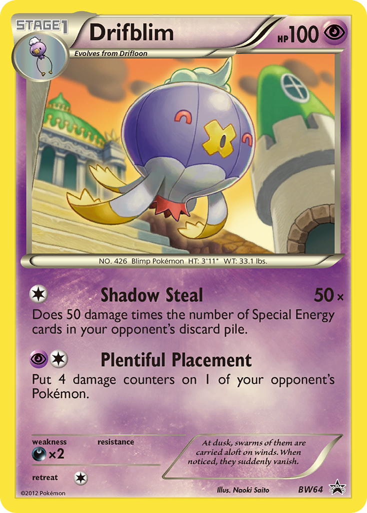 Drifblim (BW64) [Black & White: Black Star Promos]