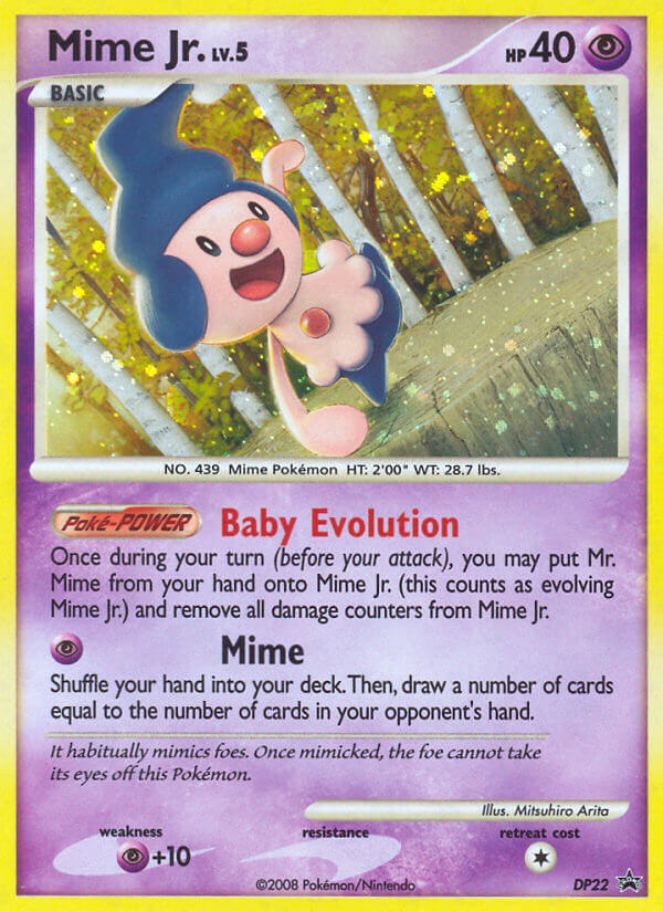 Mime Jr. (DP22) [Diamond & Pearl: Black Star Promos]