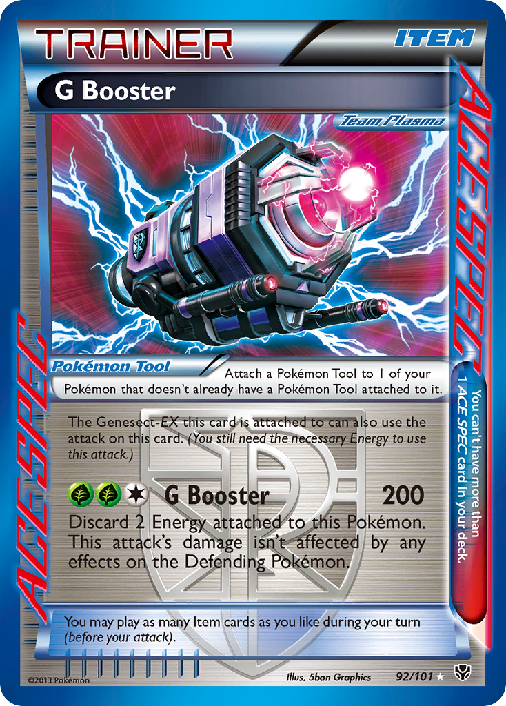 G Booster (92/101) [Black & White: Plasma Blast]