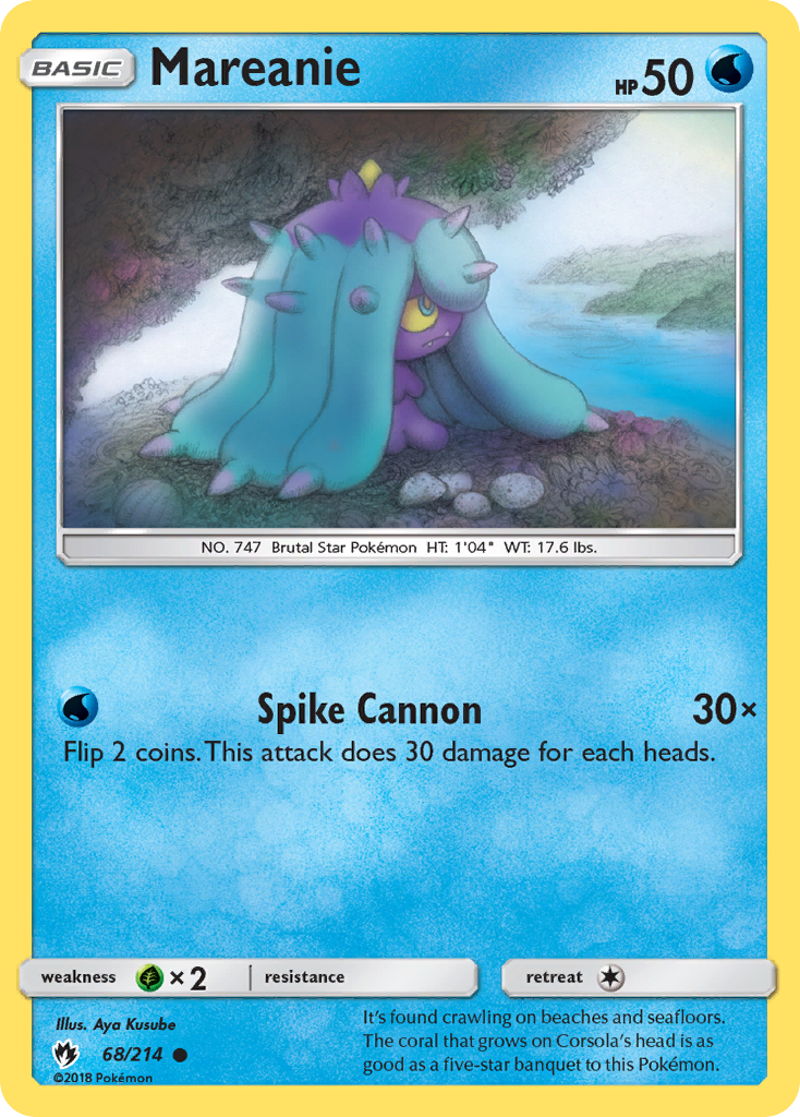 Mareanie (68/214) [Sun & Moon: Lost Thunder]