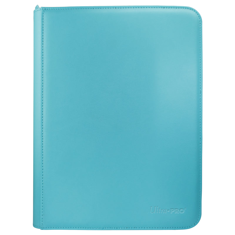 Ultra PRO: 9-Pocket Zippered PRO-Binder - Vivid (Light Blue)