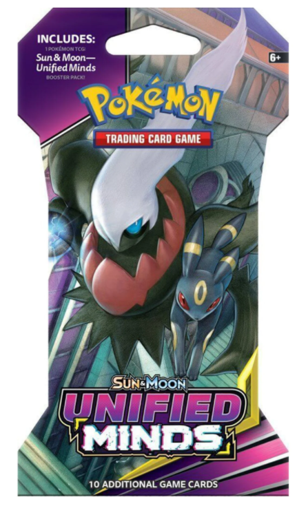 Sun & Moon: Unified Minds - Sleeved Booster Pack Sun & Moon: Unified Minds - Sleeved Booster Pack