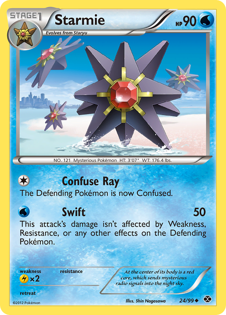 Starmie (24/99) [Black & White: Next Destinies]