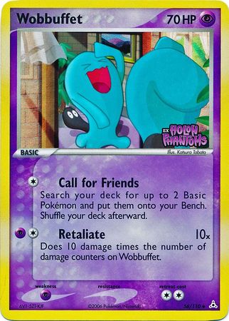 Wobbuffet (56/110) (Stamped) [EX: Holon Phantoms]