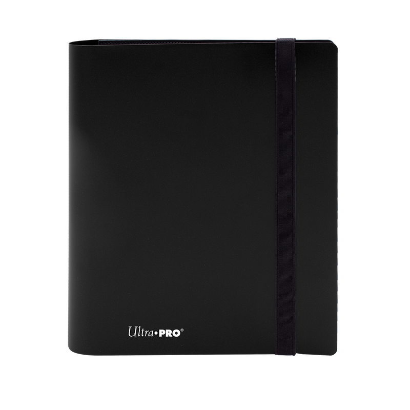 Ultra PRO: 4-Pocket PRO-Binder - Eclipse (Jet Black)