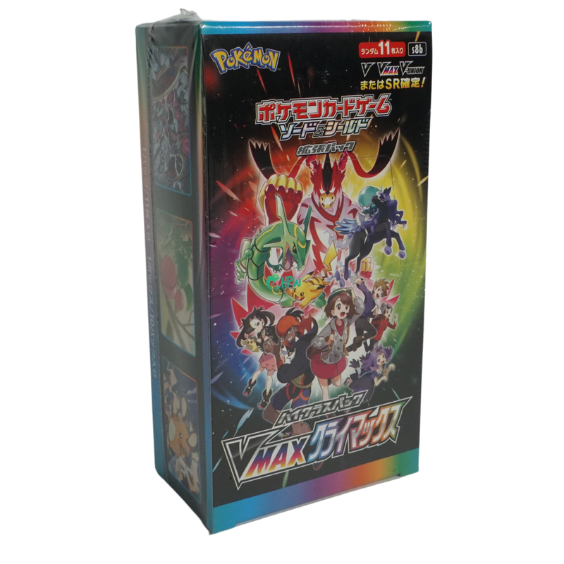 Pokemon Japanese VMAX Climax Booster Box Pokemon Japanese VMAX Climax Booster Box