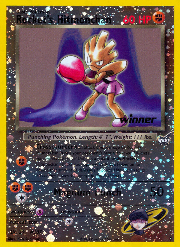 Rocket's Hitmonchan (9) [Best of Promos]