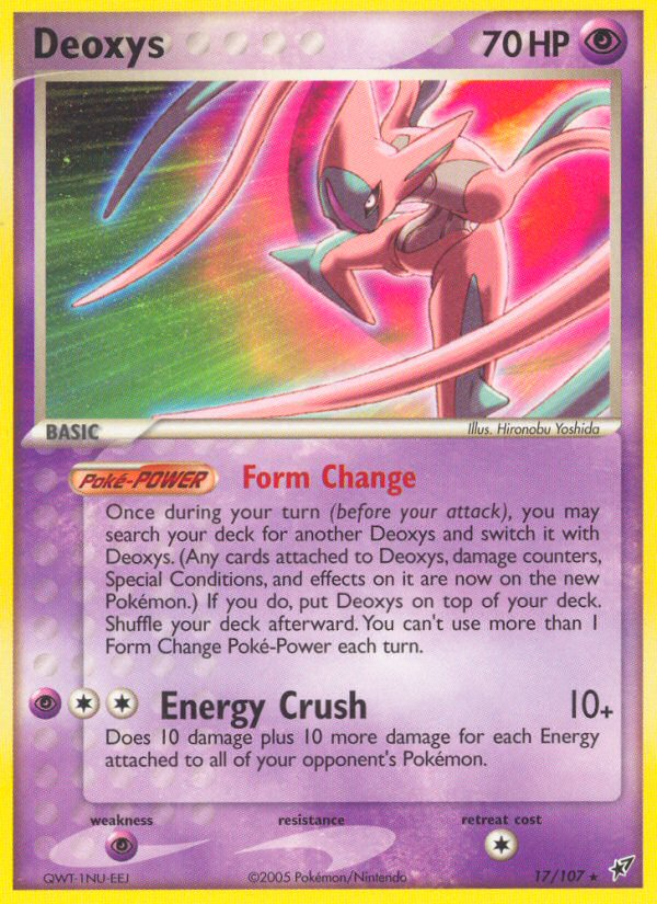 Deoxys (17/107) [EX: Deoxys]