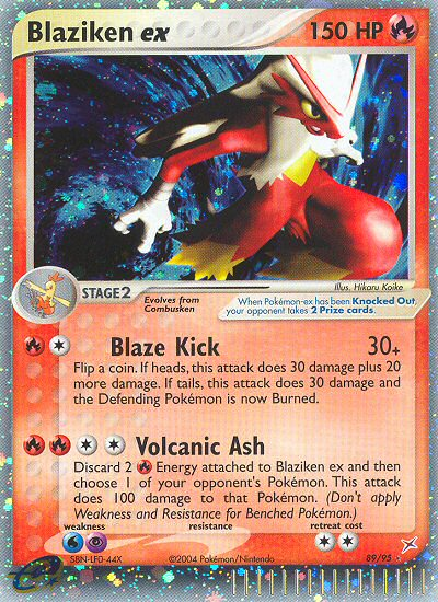 Blaziken ex (89/95) [EX: Team Magma vs Team Aqua]