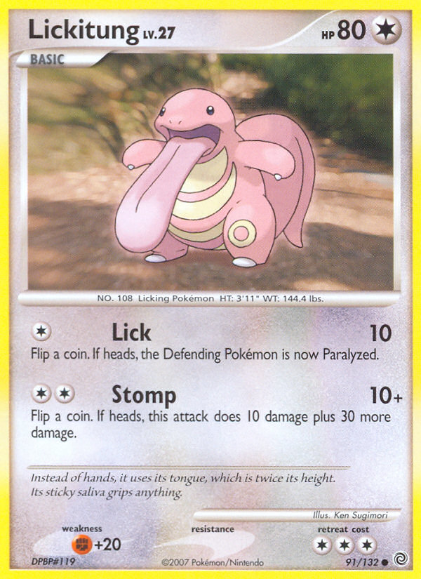 Lickitung (91/132) [Diamond & Pearl: Secret Wonders]