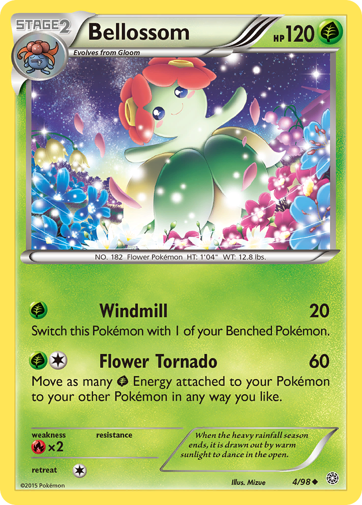 Bellossom (4/98) [XY: Ancient Origins]