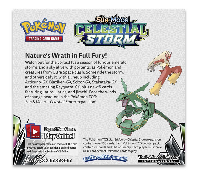 Sun & Moon: Celestial Storm - Booster Box