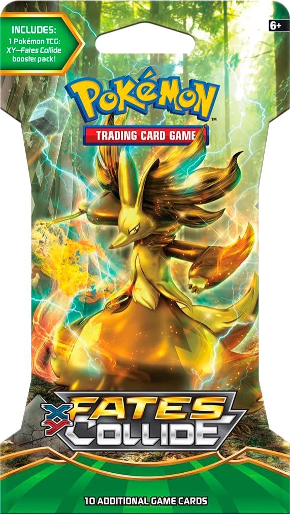 XY: Fates Collide - Sleeved Booster Pack